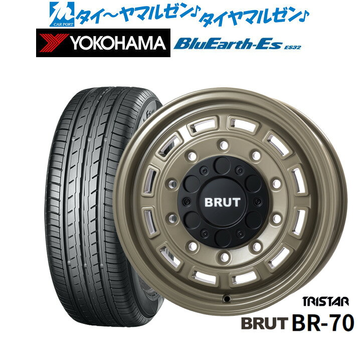 新品 サマータイヤ ホイール4本セットトライスター BRUT BR-7016インチ 6.5Jヨコハマ BluEarth-ES ブルーアースイーエス ES32215/65R16