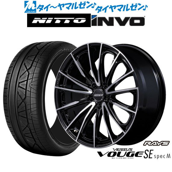 新品 サマータイヤ ホイール4本セットレイズ ベルサス ヴォウジェ SE SPEC-M19インチ 8.0JNITTO INVO 225/45R19