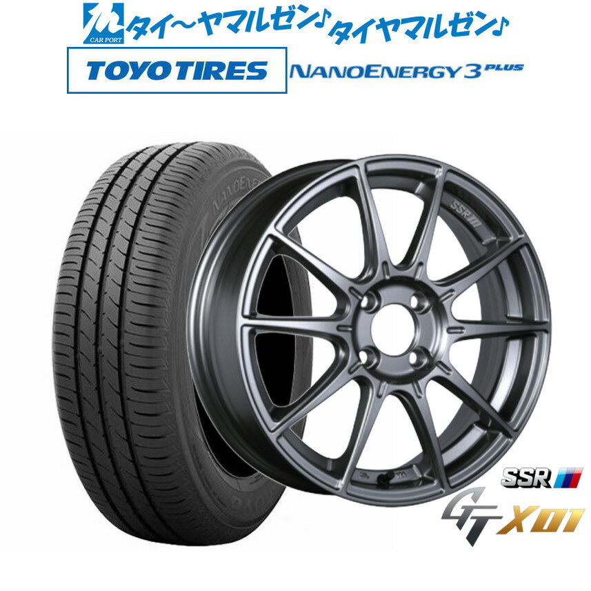 [12/1]ストアポイント5倍！新品 サマータイヤ ホイール4本セットタナベ SSR GT X0116インチ 6.5Jトーヨータイヤ NANOENERGY ナノエナジー 3プラス 195/45R16