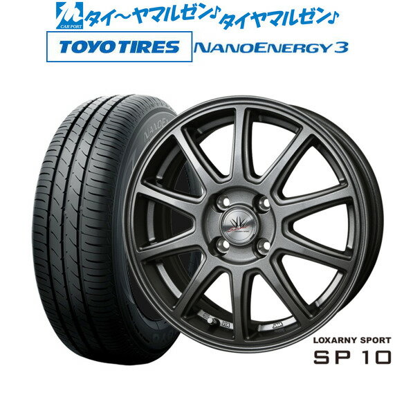 新品 サマータイヤ ホイール4本セットBADX ロクサーニスポーツ SP1013インチ 4.0Jトーヨータイヤ NANOENERGY ナノエナジー 3 155/65R13