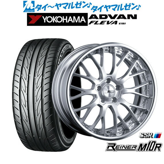 [5/20]割引クーポン配布新品 サマータイヤ ホイール4本セットタナベ SSR ライナー M10R19インチ 8.0Jヨコハマ ADVAN アドバン フレバ V701225/40R19