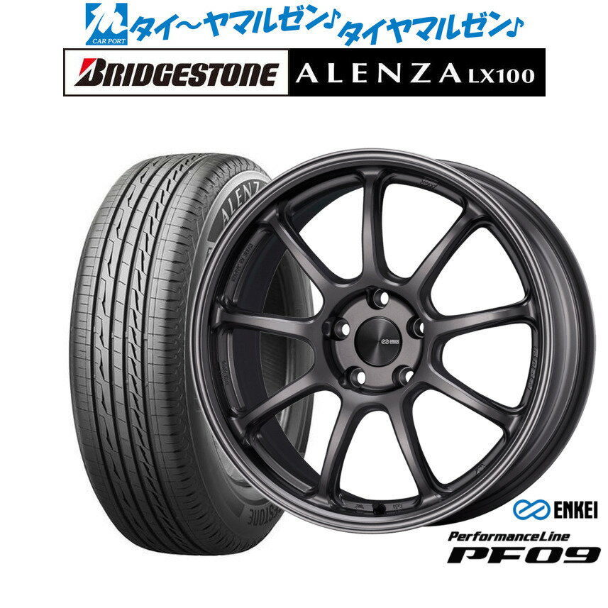 新品 サマータイヤ ホイール4本セットエンケイ PF0918インチ 7.5Jブリヂストン ALENZA アレンザ LX100215/50R18