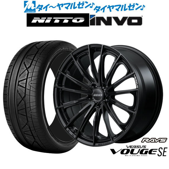新品 サマータイヤ ホイール4本セットレイズ ベルサス ヴォウジェ SE20インチ 8.5JNITTO INVO 235/30R20