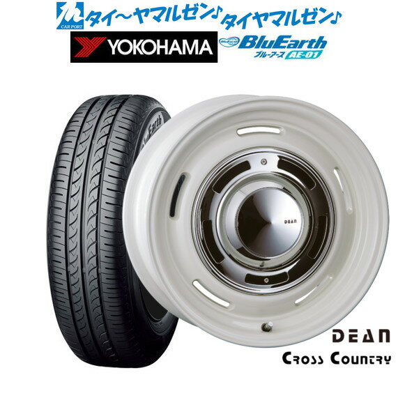 [6/22〜26]割引クーポン配布新品 サマータイヤ ホイール4本セットクリムソン ディーン クロスカントリー14インチ 4.5Jヨコハマ BluEarth ブルーアース (AE-01)165/55R14