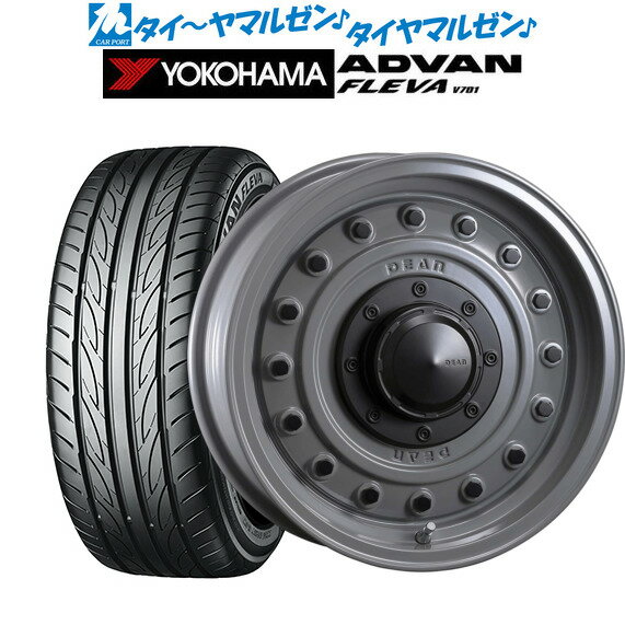 新品 サマータイヤ ホイール4本セットクリムソン ディーン コロラド15インチ 4.5Jヨコハマ ADVAN アドバン フレバ V701165/55R15