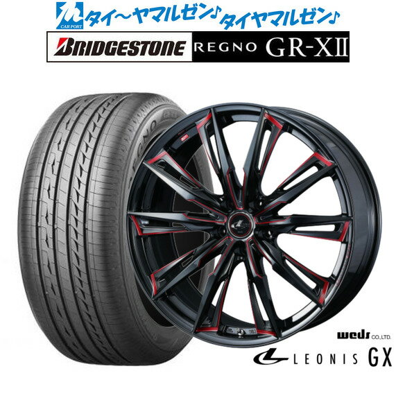 [5/9～15]割引クーポン配布新品 サマータイヤ ホイール4本セットウェッズ レオニス GX18インチ 7.0Jブリヂストン REGNO レグノ GR-XII(GR-X2)225/40R18