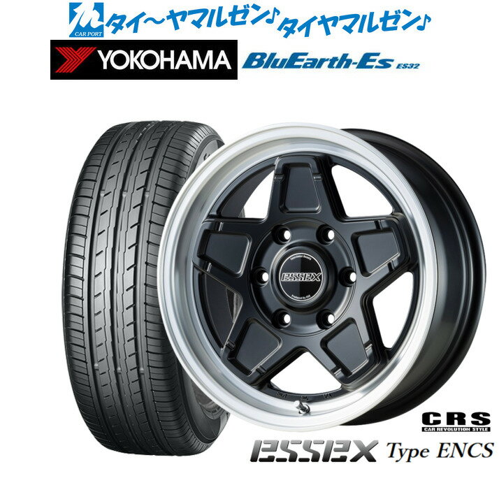 [SS限定]P最大46倍&クーポン配布新品 サマータイヤ ホイール4本セットCRS ESSEX エセックス ENCS-1616インチ 6.5Jヨコハマ BluEarth-ES ブルーアースイーエス ES32215/65R16