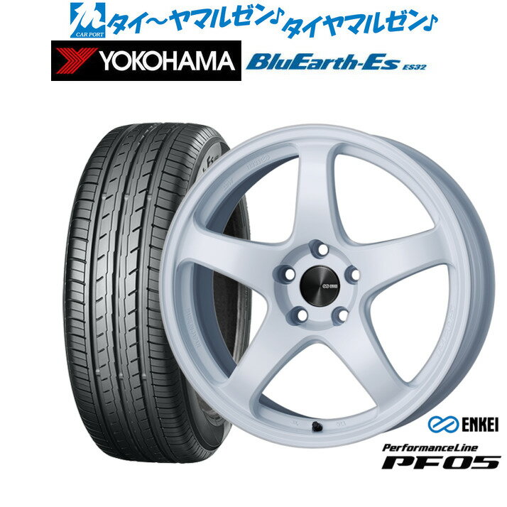 新品 サマータイヤ ホイール4本セットエンケイ PF0518インチ 7.5Jヨコハマ BluEarth-ES ブルーアースイーエス ES32215/45R18