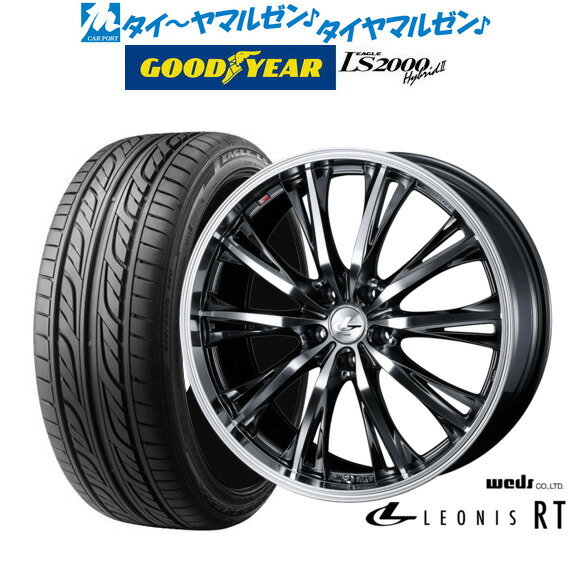 [6/22〜26]割引クーポン配布新品 サマータイヤ ホイール4本セットウェッズ レオニス RT18インチ 7.0Jグッドイヤー イーグル LS2000 ハイブリッド2(HB2)215/40R18