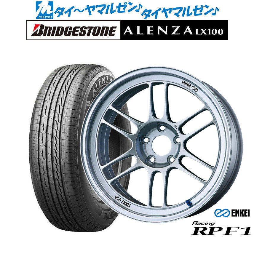 [SS限定]P最大46倍&クーポン配布新品 サマータイヤ ホイール4本セットエンケイ RPF118インチ 8.0Jブリヂストン ALENZA アレンザ LX100215/50R18