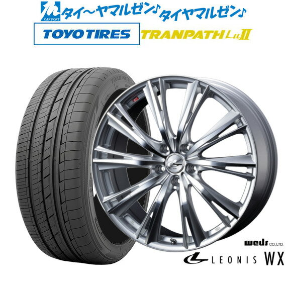 [6/15]割引クーポン配布新品 サマータイヤ ホイール4本セットウェッズ レオニス WX19インチ 8.0Jトーヨータイヤ トランパス TRANPATH LuII 245/45R19