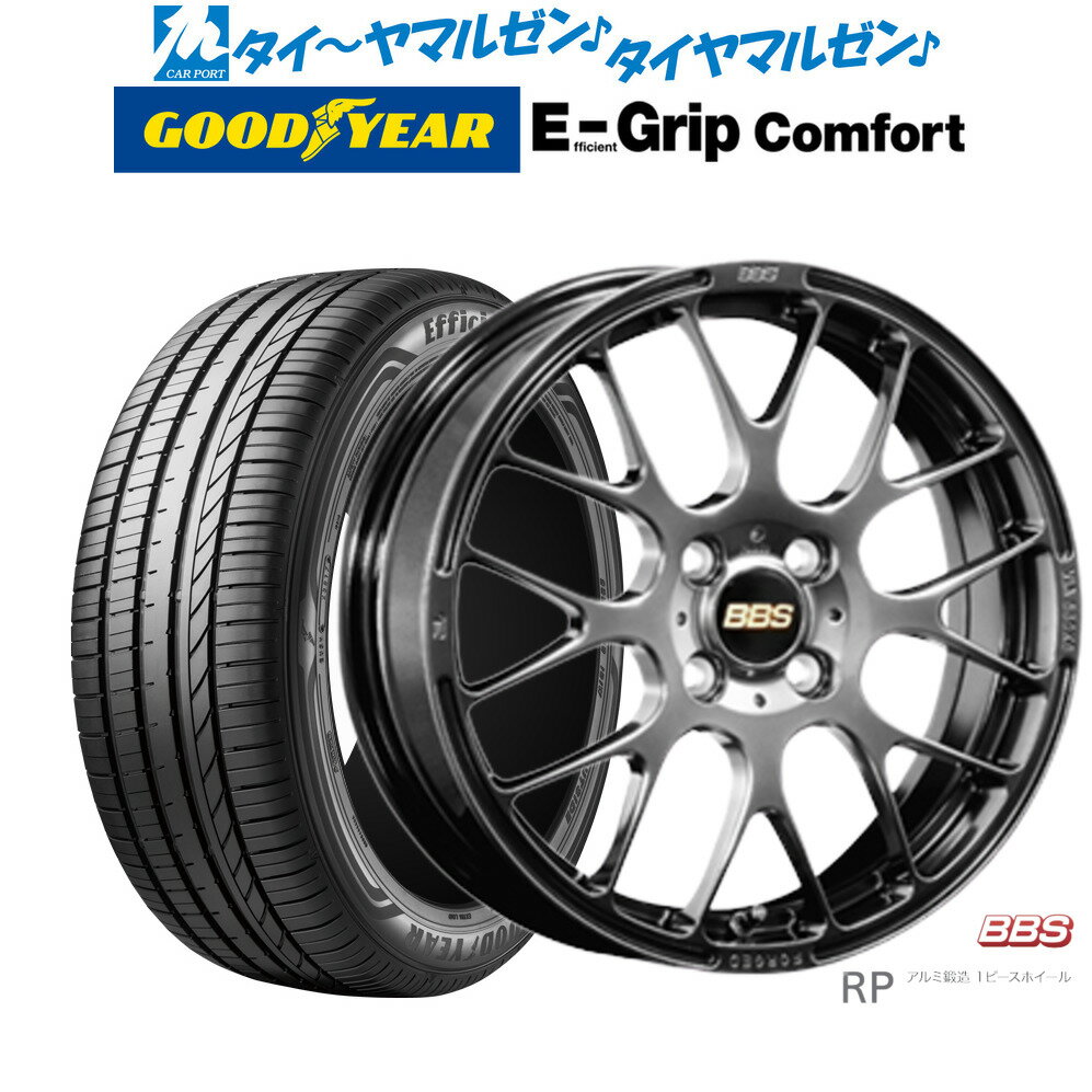 [6/22〜26]割引クーポン配布新品 サマータイヤ ホイール4本セットBBS JAPAN RP16インチ 6.0Jグッドイヤー エフィシエント グリップ コンフォート195/50R16