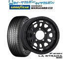 新品 サマータイヤ ホイール4本セット阿部商会 ラ・ストラーダ ディスカバー15インチ 6.0Jグッドイヤー アシュアランス マックスガード SUV215/70R15