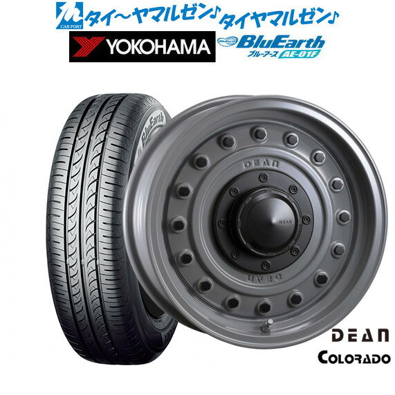 新品 サマータイヤ ホイール4本セットクリムソン ディーン コロラド16インチ 6.5Jヨコハマ BluEarth ブルーアース (AE-01F)205/60R16