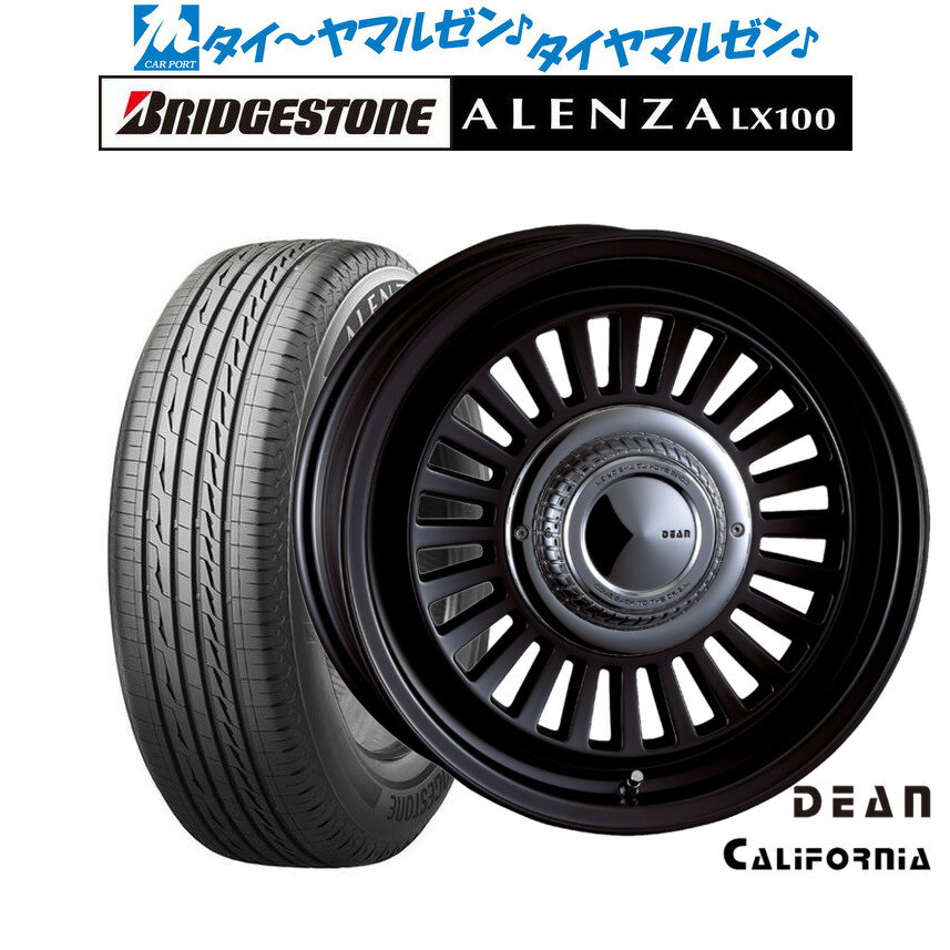 新品 サマータイヤ ホイール4本セットクリムソン ディーン カリフォルニア16インチ 6.0Jブリヂストン ALENZA アレンザ LX100215/70R16