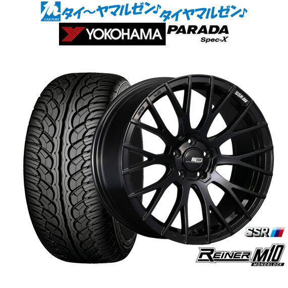 [5と0のつく日]割引クーポン配布新品 サマータイヤ ホイール4本セットタナベ SSR ライナー M10 モノブロック20インチ 8.5Jヨコハマ PARADA パラダ Spec-X235/55R20