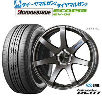 [6/22〜26]割引クーポン配布新品 サマータイヤ ホイール4本セットエンケイ PF0717インチ 7.0Jブリヂストン ECOPIA エコピア EV-01215/50R17