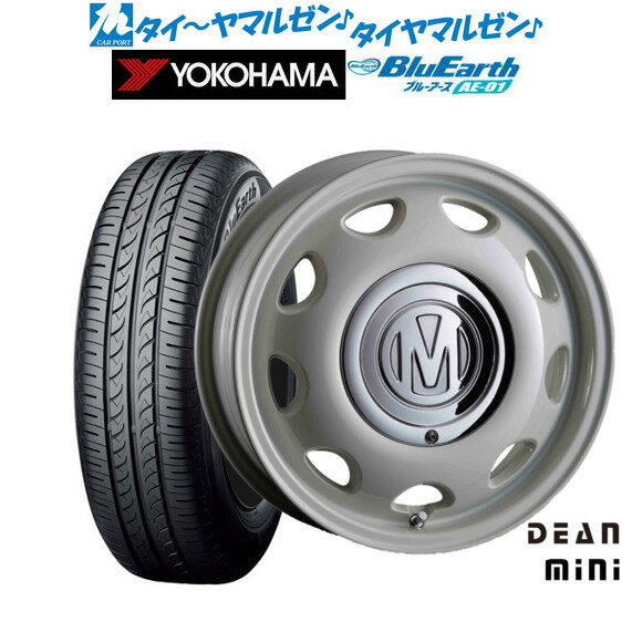 [6月20日]割引クーポン配布新品 サマータイヤ ホイール4本セットクリムソン ディーン ミニ14インチ 5.0Jヨコハマ BluEarth ブルーアース (AE-01)165/55R14