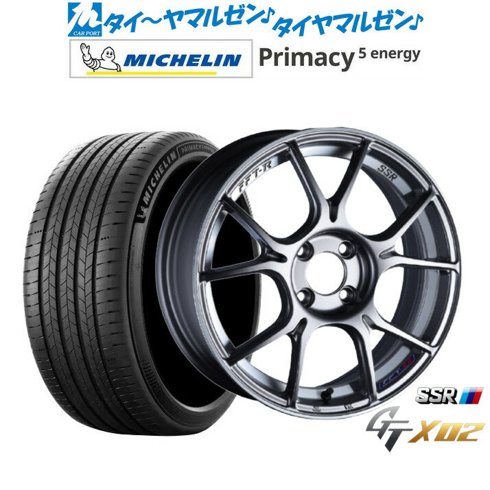 新品 サマータイヤ ホイール4本セットタナベ SSR GT X0217インチ 7.0Jミシュラン プライマシー プライマシー5 energy195/60R17