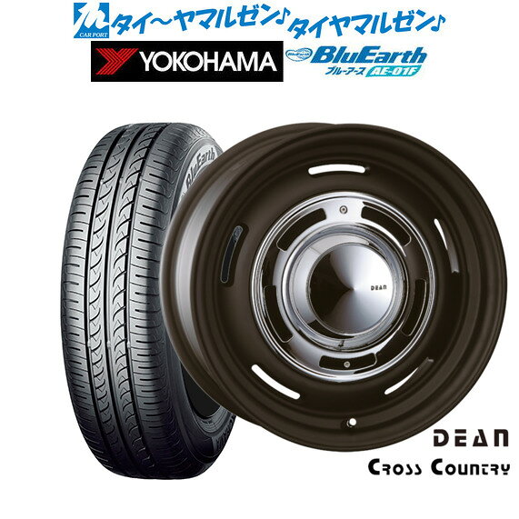 新品 サマータイヤ ホイール4本セットクリムソン ディーン クロスカントリー16インチ 7.0Jヨコハマ BluEarth ブルーアース (AE-01F)205/60R16