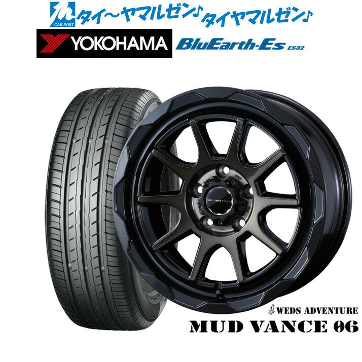 新品 サマータイヤ ホイール4本セットウェッズ アドベンチャー マッドヴァンス 0616インチ 7.0Jヨコハマ BluEarth-ES ブルーアースイーエス ES32215/65R16