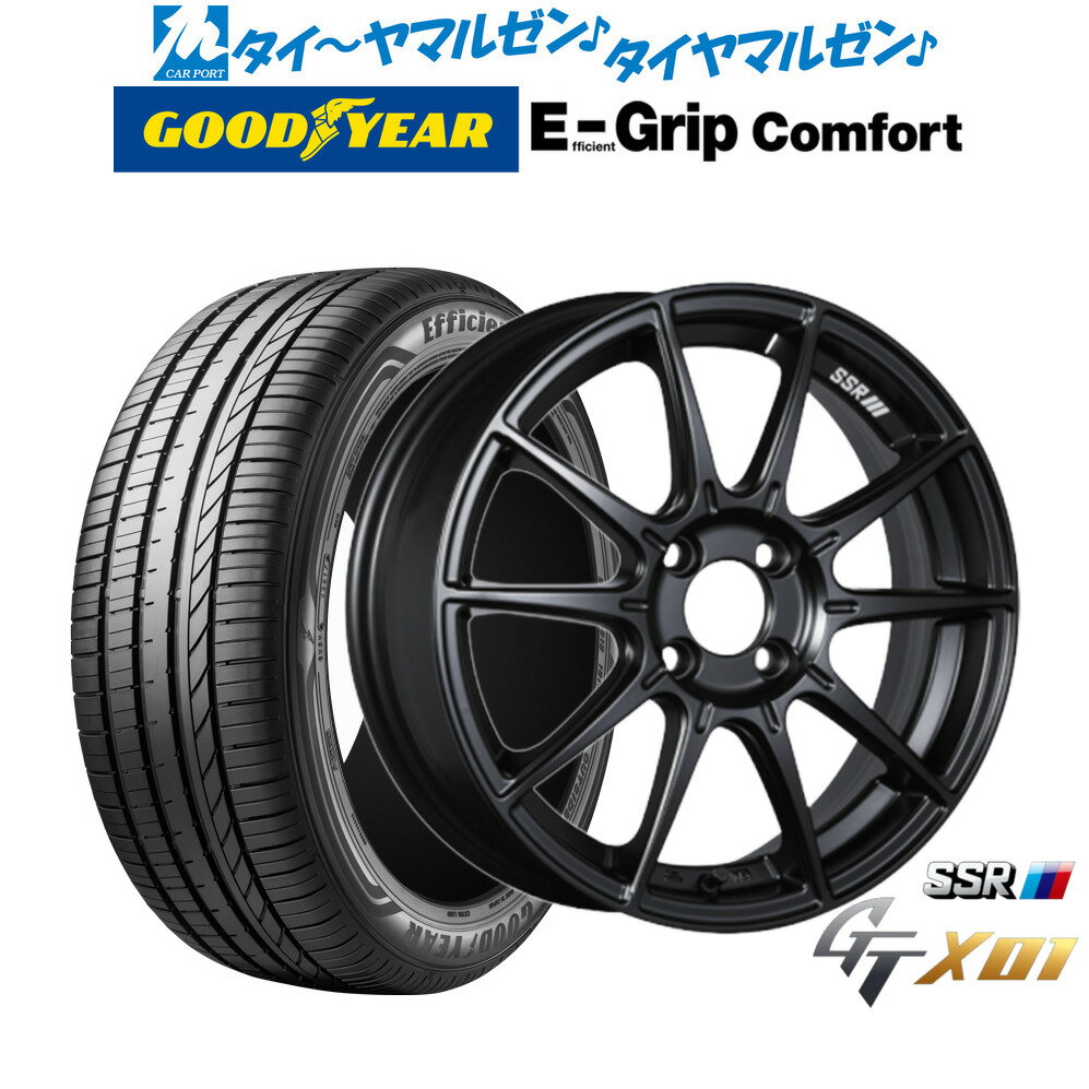 [6/15]割引クーポン配布新品 サマータイヤ ホイール4本セットタナベ SSR GT X0115インチ 5.0Jグッドイヤー エフィシエント グリップ コンフォート165/50R15