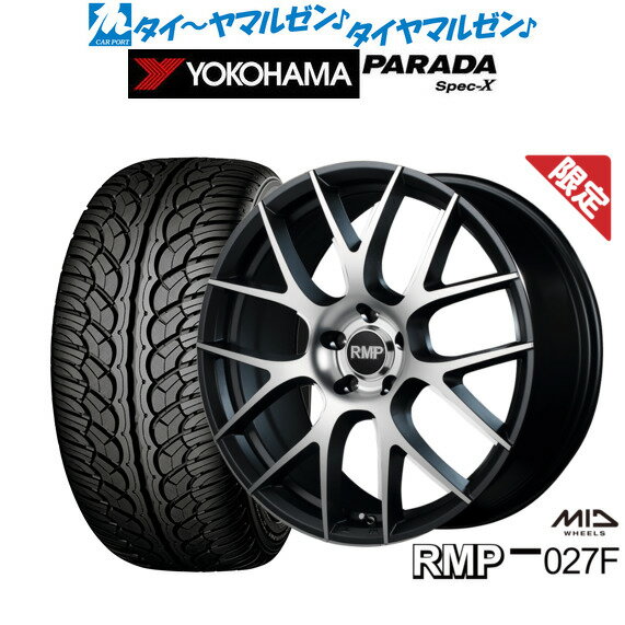 【数量限定】新品 サマータイヤ ホイール4本セットMID RMP 027F20インチ 8.5Jヨコハマ PARADA パラダ Spec-X235/35R20