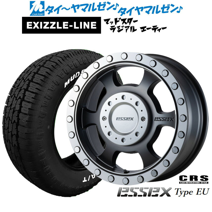 新品 オフロードタイヤ ホイール4本セットCRS ESSEX エセックス EU-1616インチ 6.5Jエクシズルライン MUDSTAR マッドスター RADIAL ラジアル A/T215/65R16