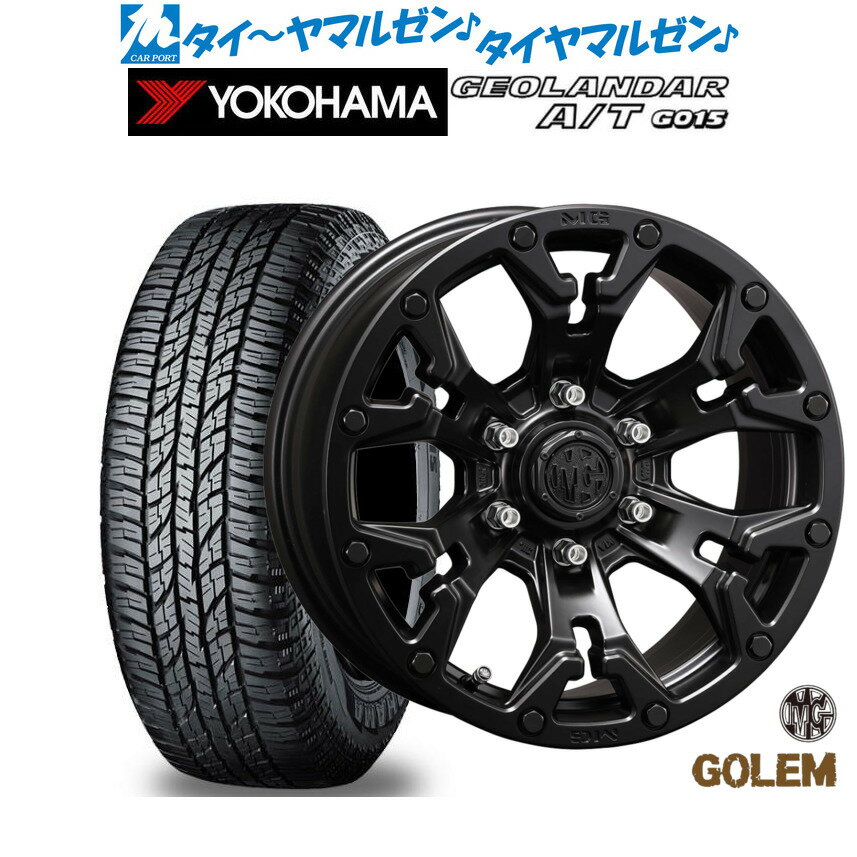 [5/18]ストアポイント3倍!!新品 サマータイヤ ホイール4本セットクリムソン MG ゴーレム20インチ 9.0Jヨコハマ GEOLANDAR ジオランダー A/T(G015)275/55R20