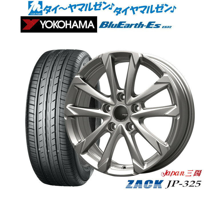 [5と0のつく日]割引クーポン配布新品 サマータイヤ ホイール4本セットJAPAN三陽 ZACK JP-32518インチ 7.0Jヨコハマ BluEarth-ES ブルーアースイーエス ES32225/50R18