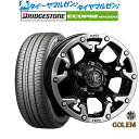 割引クーポン配布新品 サマータイヤ ホイール4本セットクリムソン MG ゴーレム17インチ 7.0Jブリヂストン ECOPIA エコピア NH200225/55R17