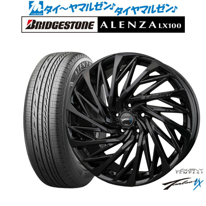 新品 サマータイヤ ホイール4本セットBADX ロクサーニ テンペストタービンVX Black Edition20インチ 8.5Jブリヂストン ALENZA アレンザ LX100245/45R20