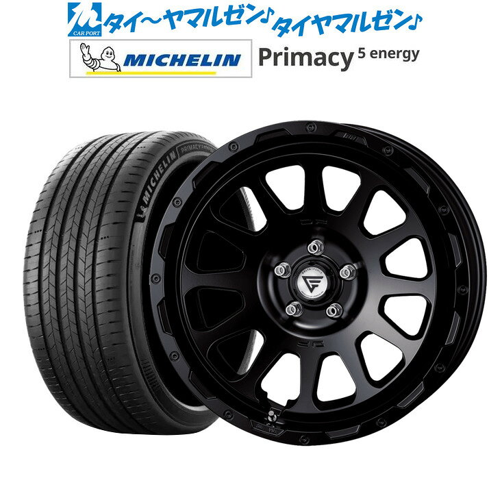 新品 サマータイヤ ホイール4本セットFORCE デルタフォース OVAL(オーバル)18インチ 8.0Jミシュラン プライマシー プライマシー5 energy225/45R18