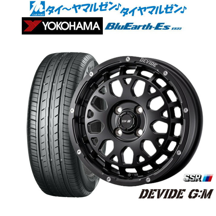 [6/18]最大100%ポイントバック！要エントリー新品 サマータイヤ ホイール4本セットタナベ SSR ディバイド G:M14インチ 4.5Jヨコハマ BluEarth-ES ブルーアースイーエス ES32165/60R14