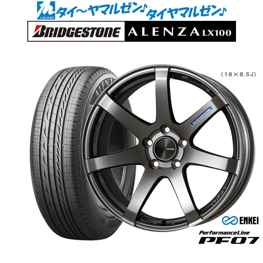 [6/15]割引クーポン配布新品 サマータイヤ ホイール4本セットエンケイ PF0719インチ 8.0Jブリヂストン ALENZA アレンザ LX100225/55R19