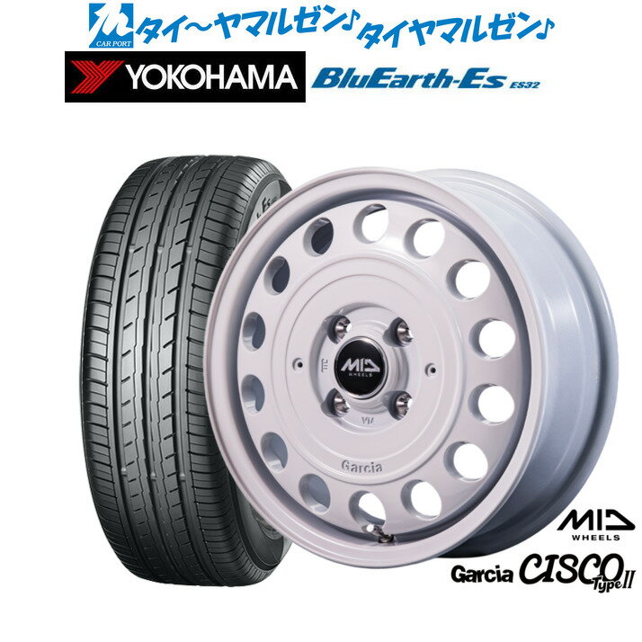 新品 サマータイヤ ホイール4本セットMID ホイールズ ガルシア シスコ Type214インチ 4.5Jヨコハマ BluEarth-ES ブルーアースイーエス ES32165/55R14