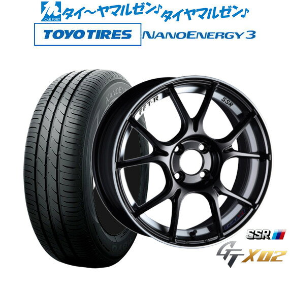 新品 サマータイヤ ホイール4本セットタナベ SSR GT X0216インチ 5.0Jトーヨータイヤ NANOENERGY ナノエナジー 3 165/50R16