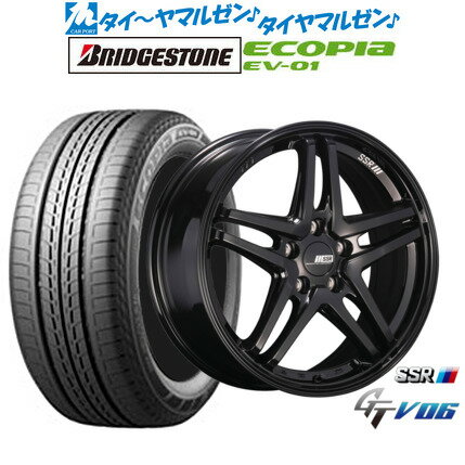 [マラソン期間]割引クーポン配布新品 サマータイヤ ホイール4本セットタナベ SSR GT V0617インチ 7.0Jブリヂストン ECOPIA エコピア EV-01215/50R17