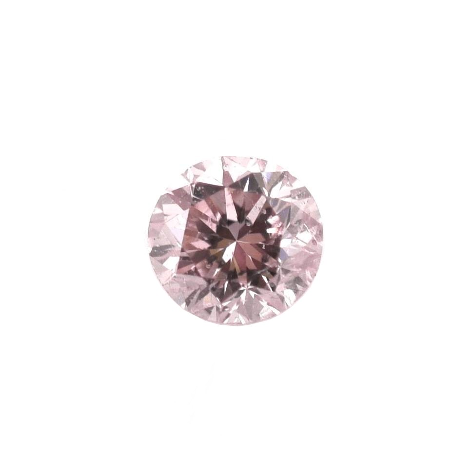 【AGTソーティング】 ピンクダイヤモンド ルース 天然 0.198ct Fancy Orangy Pink I1 ダイヤモンド カラーダイヤモンドファンシー オレンジ ピンク 4月 誕生石 クリスマス ジュエリー 日本製 ギフト プレゼント ダイアモンド ダイア ダイヤ ct お守り 大人