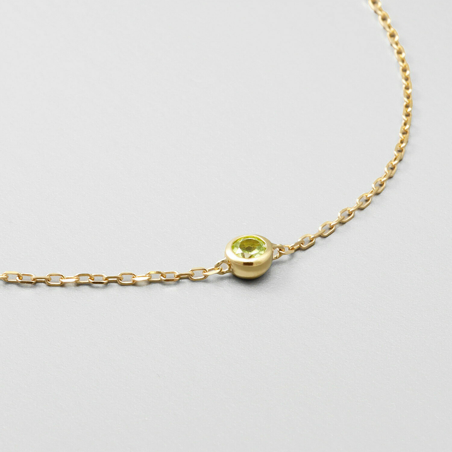 ペリドット ブレスレット 0.1 カラット 1...の紹介画像2