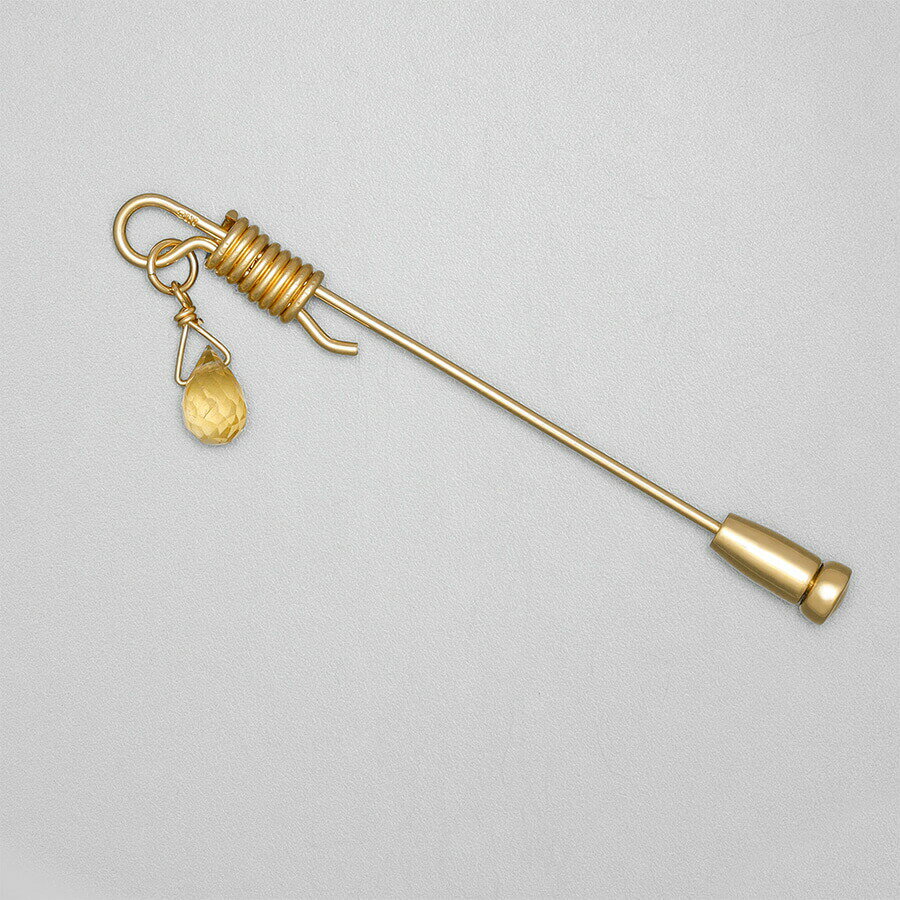 【SS限定 10％OFF！】 シトリン チャーム 0.5 カラット シンプル 一粒 18金 イエローゴールド k18 18k 11月 誕生石 ジュエリー 日本製 ギフト プレゼント 天然石 ホワイトデー ピアスチャーム イヤリングチャーム チャームジュエリー