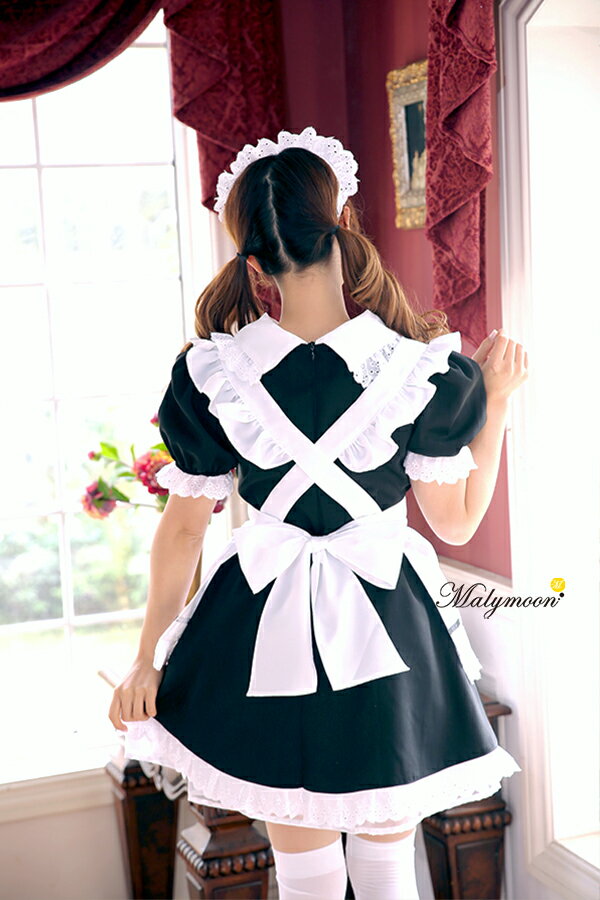 コスプレ メイド服 可愛い メイド 大きいサイズ 小さいサイズ エプロン 高級 メイド服 セクシー 黒 ブラック 女性 大人 レディース コスチューム