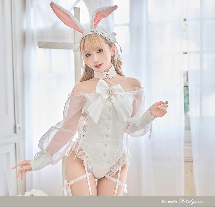 [正規品]【即納】コスプレ バニー ウサギ う...の紹介画像2