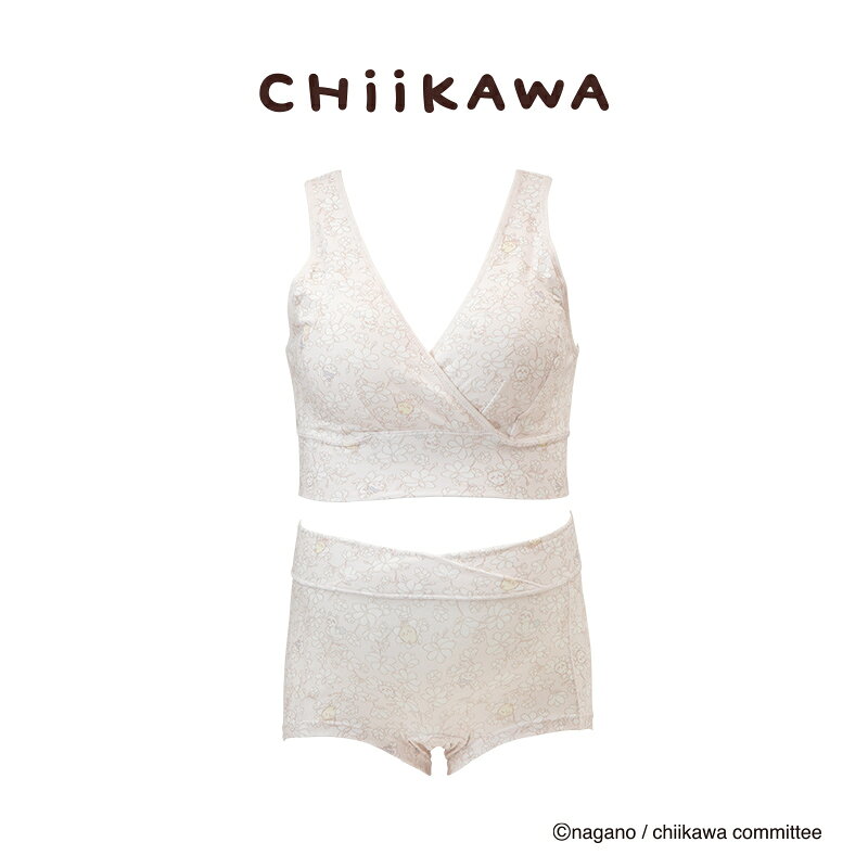 【アニメちいかわ】カシュクールブラショーツセット アニメ ちいかわ CHiiKAWA 授...