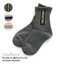 【Ampersand アンパサンド 3柄 ラインソックスA キッズ 靴下 男の子 10-12cm〜19-21cm】[ampersand 男児 クルー丈 ソックス おしゃれ ブランド 小学生 保育園 幼稚園 子供服 キッズ服　通園　通学　ジュニア]