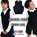 【送料無料】スクールベスト ニットベスト ニット ベスト 制服 男女兼用 ウール混 紺学生服 小学生 中学生 高校生 通学 男の子 女の子 男児 女児 キッズ ジュニア ネイビー 子供服 Vネック 100cm 110cm 120cm 130cm 140cm 150cm 160cm 170cm(4)