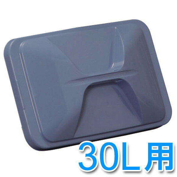 角型ペールフタ ブルー PKC-30[アイリスオーヤマ ゴミ箱 ごみ箱 ダストボックス]