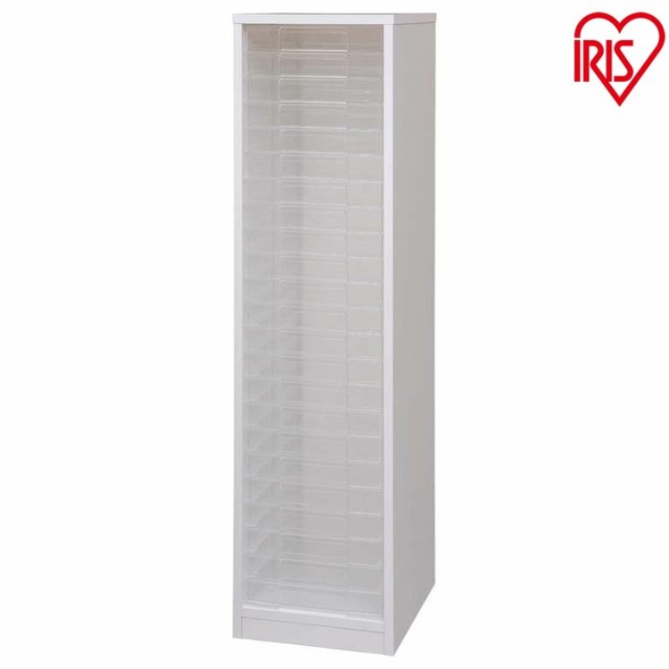 木製フロアケース ホワイト MFE-1230 レター 手紙 書類 整理 整頓 収納 片付け 用紙 紙 小物 封筒 文房具 文具 ケース 引き出し 棚 事務用品 ...