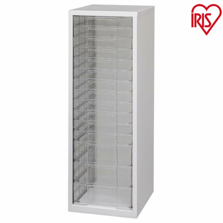 スチールフロアケース ホワイト SFE-8123 レター 手紙 書類 整理 整頓 収納 片付け 用紙 紙 小物 封筒 文房具 文具 ケース 引き出し 棚 事務用...