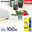 ラミネートフィルム 定期券サイズ 100枚入100μ LZ-TE100アイリスオーヤマ ラミネート ラミネーター フィルム ラミネーターアイリス